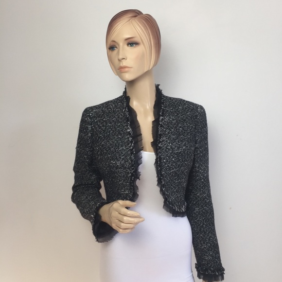 tweed bolero jacket